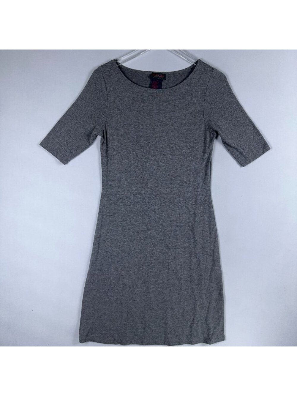 Ralph Lauren Dress Size Small Shift Gray Short Sleeves Crew Neck